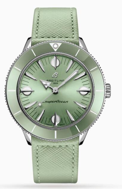 Replica Breitling Superocean Heritage 57 Pastel Paradise Mint Green A10340361L1X1 Watch Replica Breitling Superocean Heritage 57 Pastel Paradise Mint Green A10340361L1X1 Watch